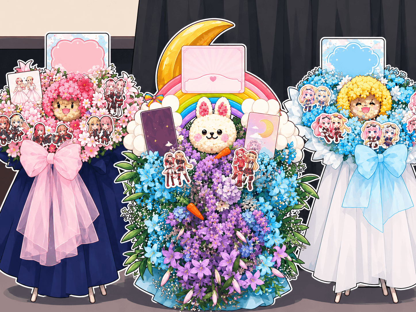 HIMEHINAのフラワースタンド